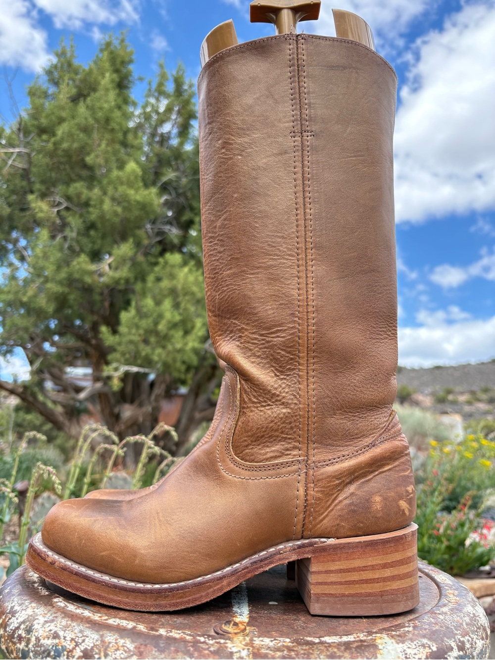FRYE 🇺🇸 14L Campus Boots Bronzed - Picture 4 of 16